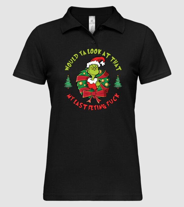 Would ya look at that - Grinch model negru pe tricou