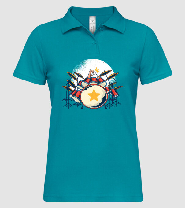 Kit de tobe model turcoaz pe tricou