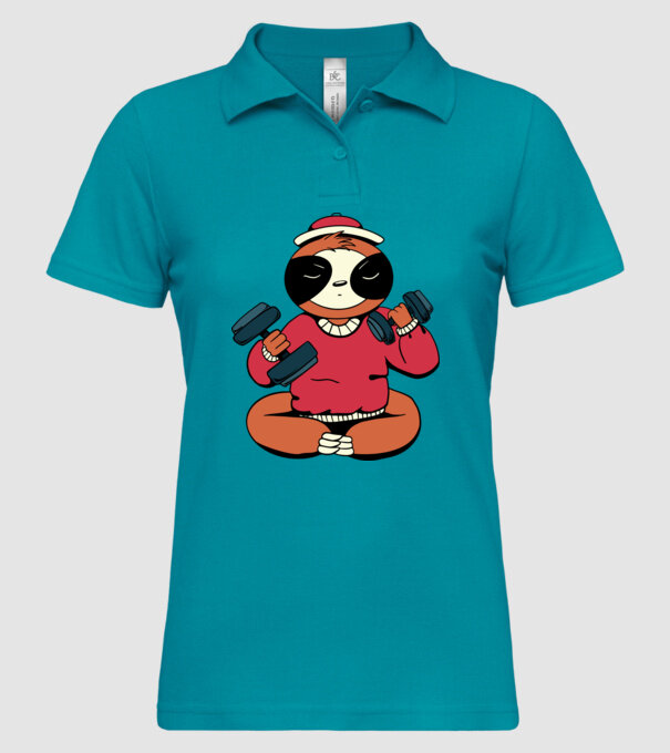 Antrenament Leneș model turcoaz pe tricou