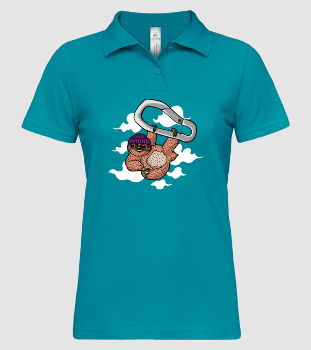 Carabină pentru Leneș model turcoaz pe tricou