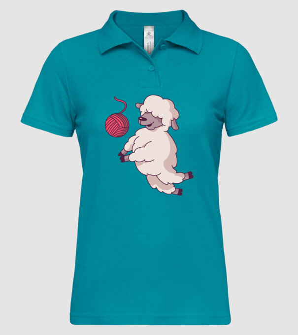 Miel voleibalist model turcoaz pe tricou