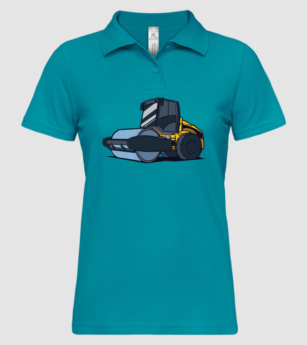 Rulou compresor model turcoaz pe tricou