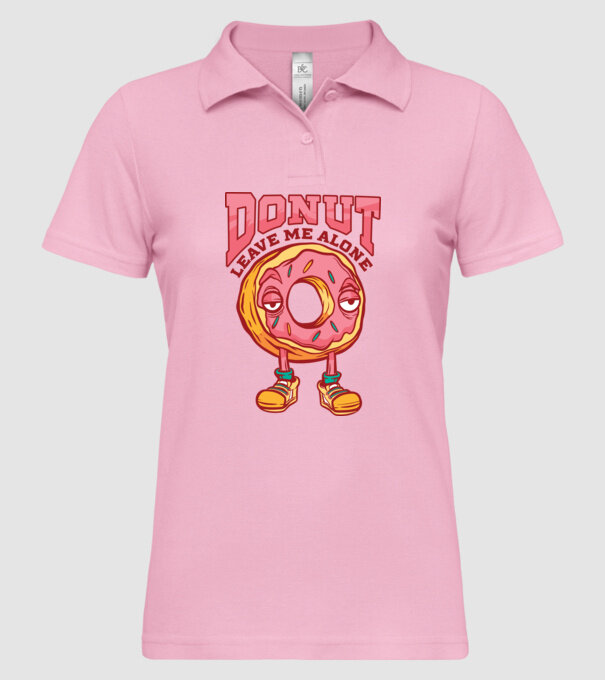 Donut leave me alone model roz deschis pe tricou