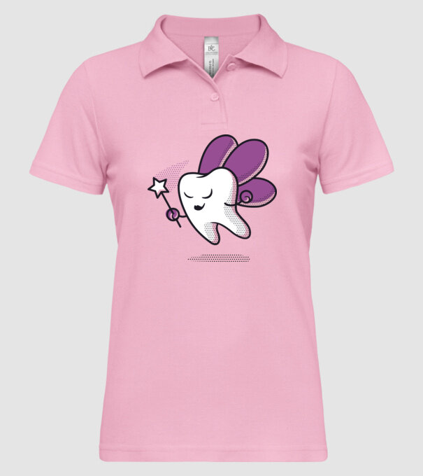 Zâna Măseluță model roz deschis pe tricou
