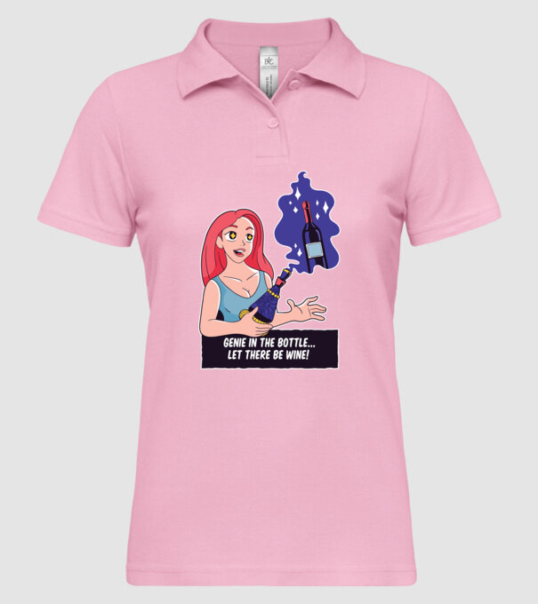 Dorința mea, să fie vin model roz deschis pe tricou