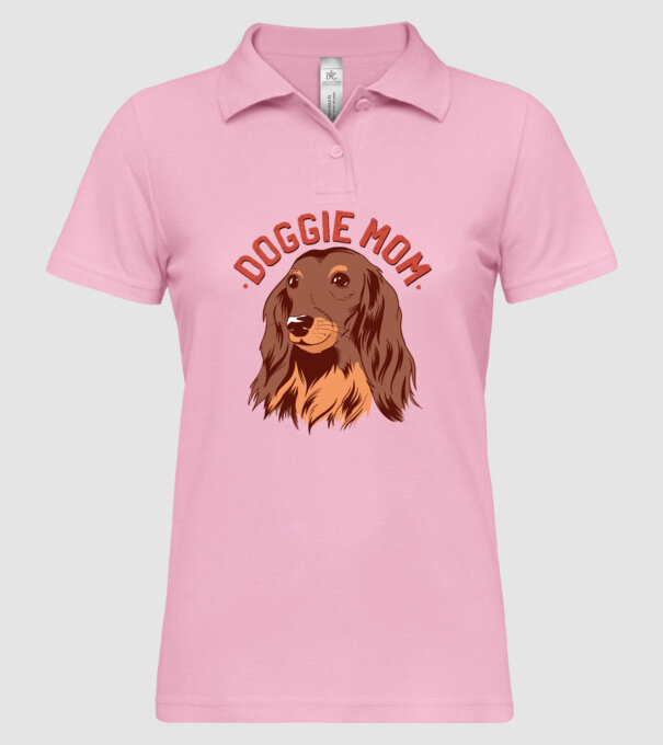 Mamă de Câine model roz deschis pe tricou