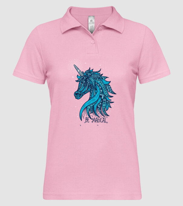 Unicorn magic model roz deschis pe tricou