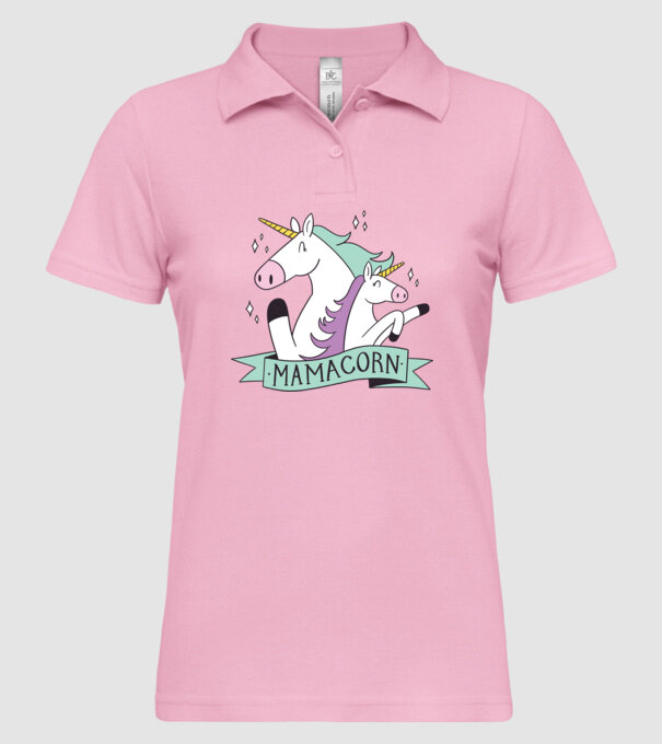 Mamacorn model roz deschis pe tricou