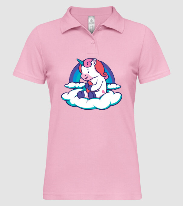 Unicorn Baby model roz deschis pe tricou