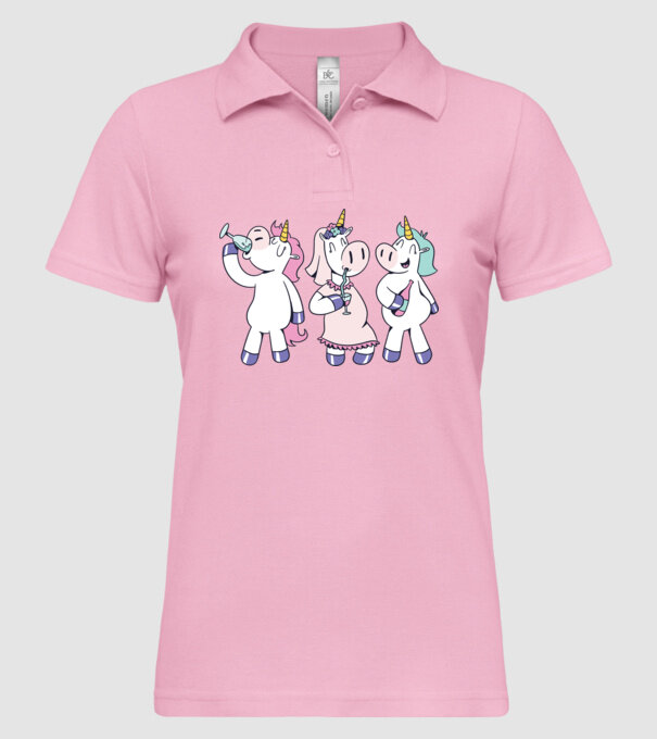 Unicorn Mireasă Petrecerea burlăcițelor model roz deschis pe tricou