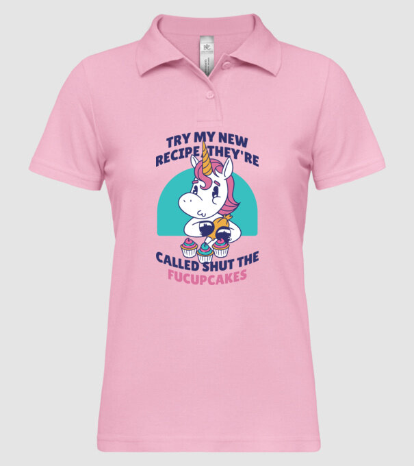 Unicorn Rețetă model roz deschis pe tricou