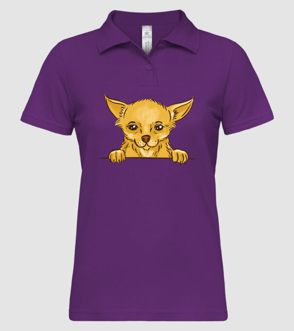 Cap de Chihuahua model mentă pe tricou