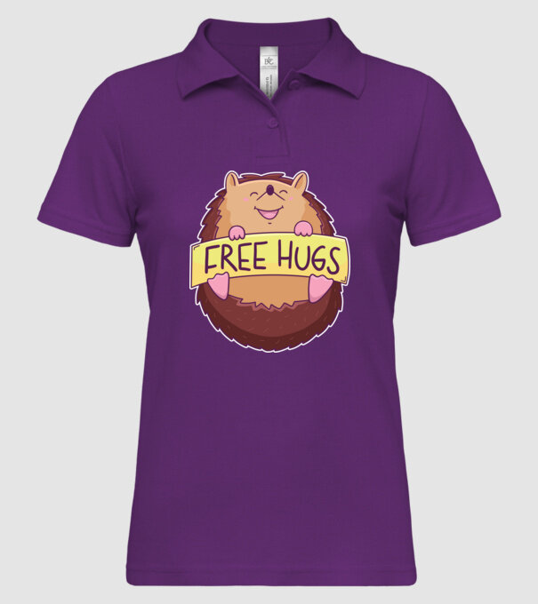 Free Hugs Arici model mentă pe tricou