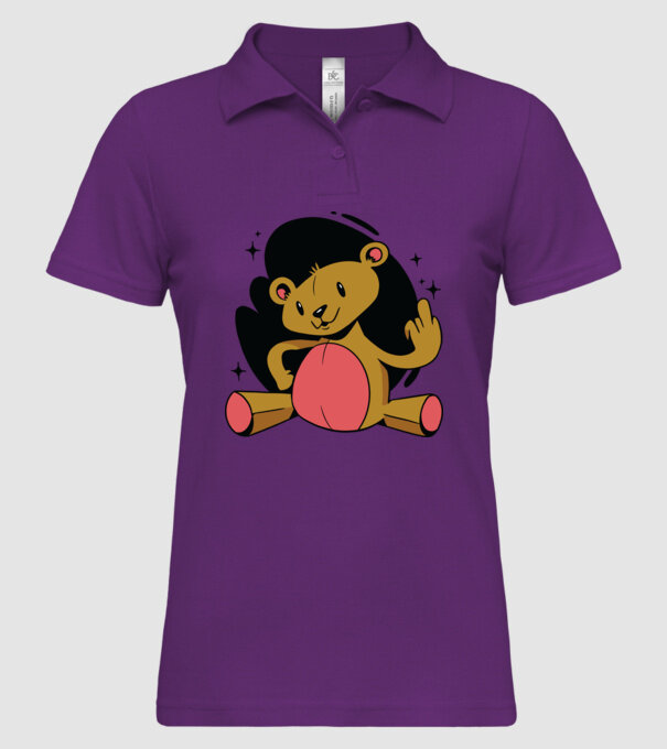 Ursuleț Teddy hain model mentă pe tricou