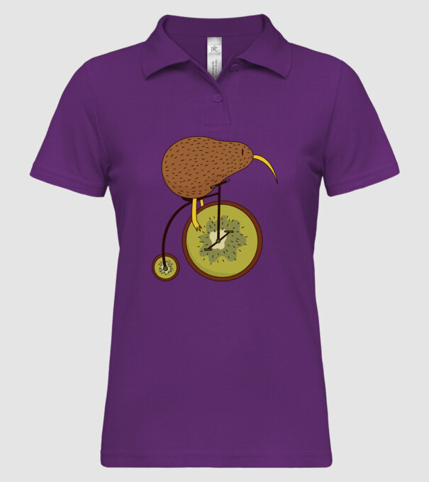 Bicicletă Kiwi model mentă pe tricou