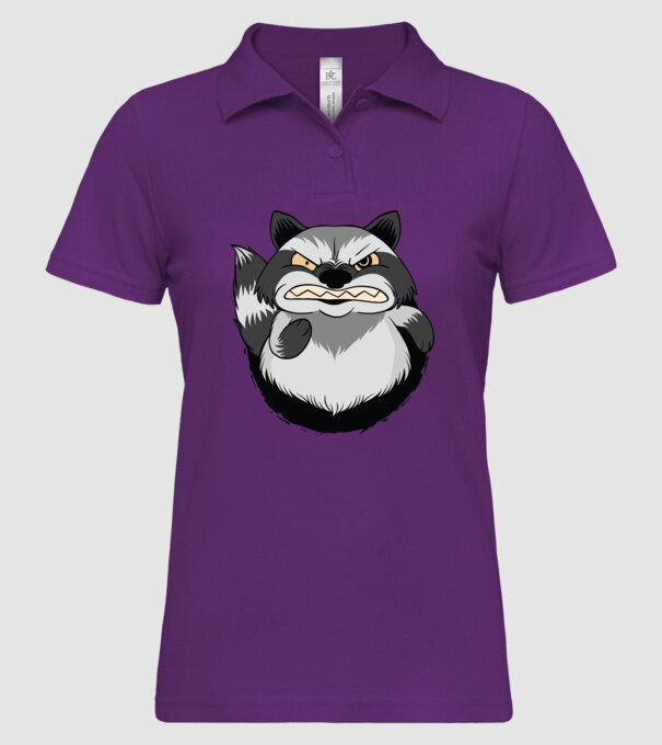 Raton furios model mentă pe tricou