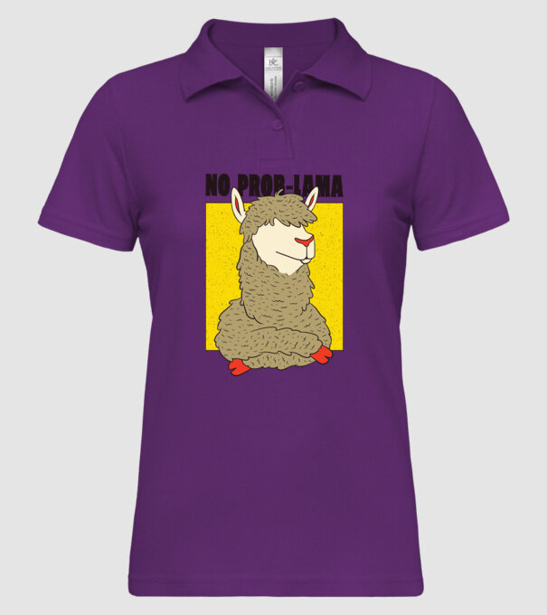 No Prob LLama - Lama model mentă pe tricou