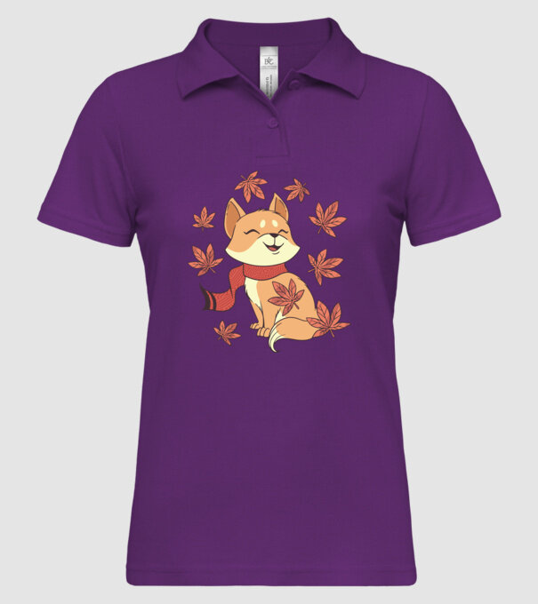 Pisică Toamna model mentă pe tricou