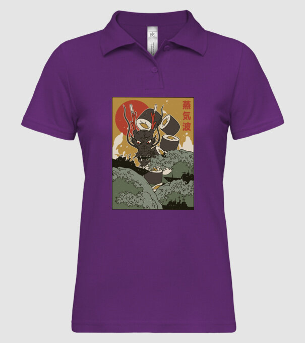 Dragon Sushi model mentă pe tricou