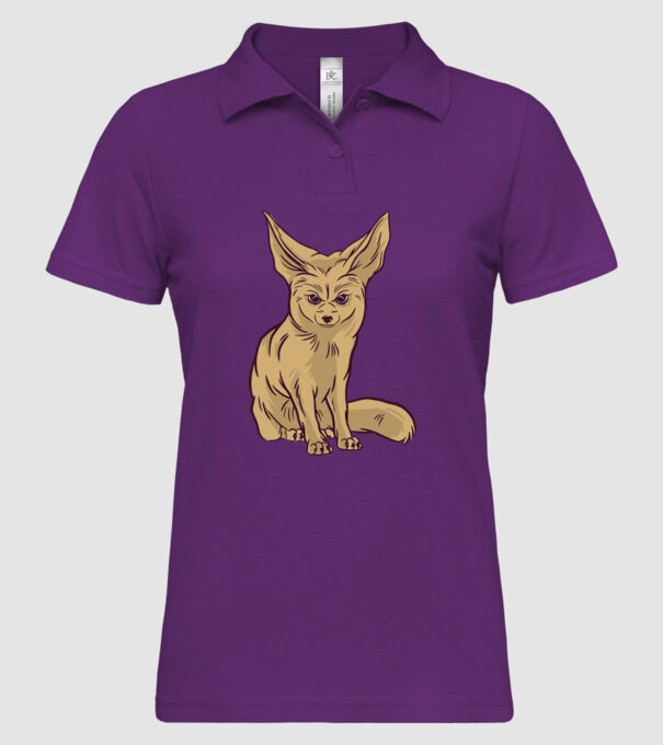 Vulpe de deșert model mentă pe tricou