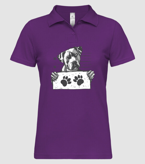 Staffordshire Terrier Închisoare model mentă pe tricou