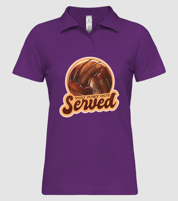 You just got served - volei model mentă pe tricou