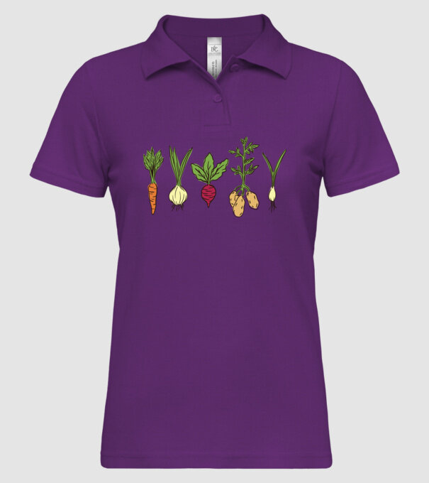 Legume model mentă pe tricou