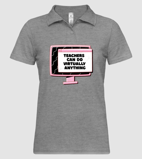 Home Office Pentru profesori model gri pe tricou