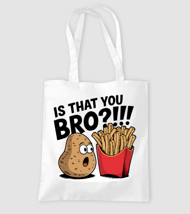 Is that you BRO?!! Alb model alb pe tricou