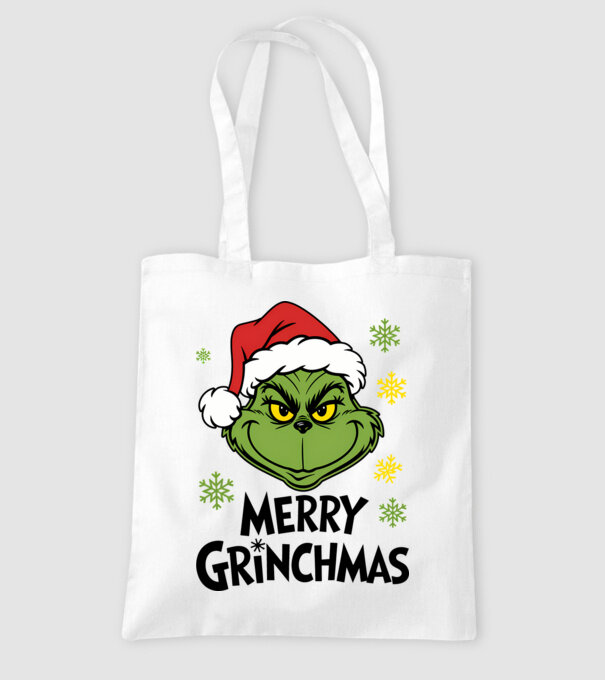 Merry Grinchmas Alb model alb pe tricou