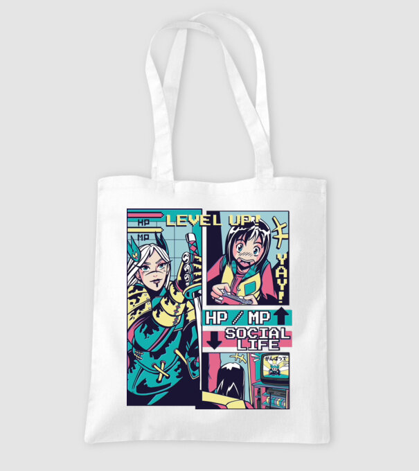 Anime Vaporwave benzi desenate model alb pe tricou