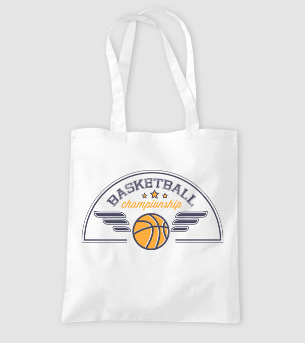 Basketball Championship model alb pe tricou