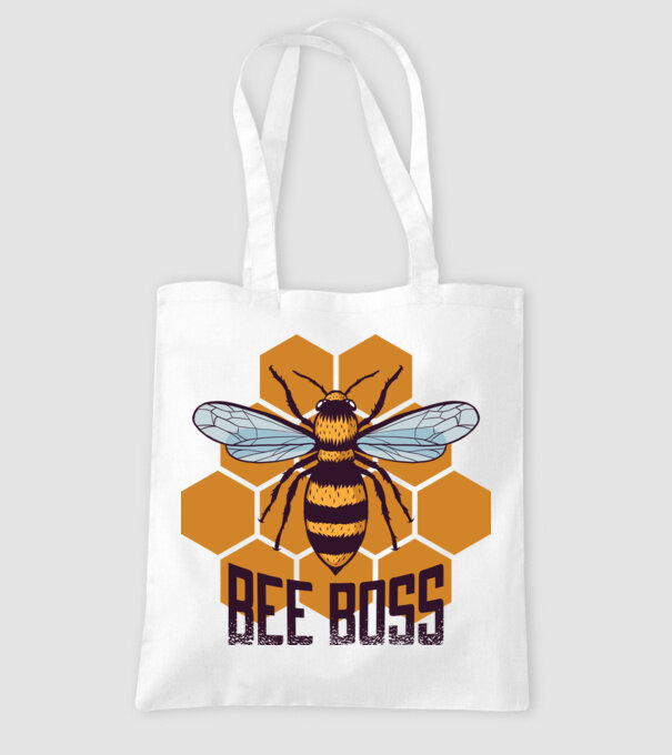 Bee Boss Șef Apicultor model alb pe tricou