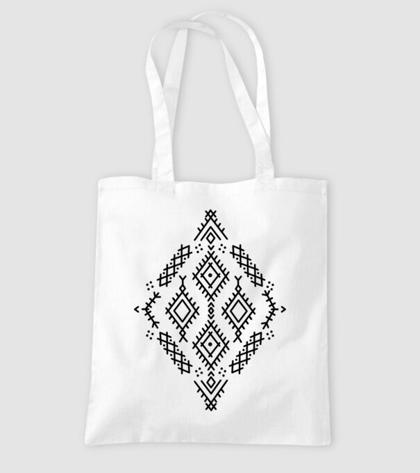Berbere Symbol model alb pe tricou