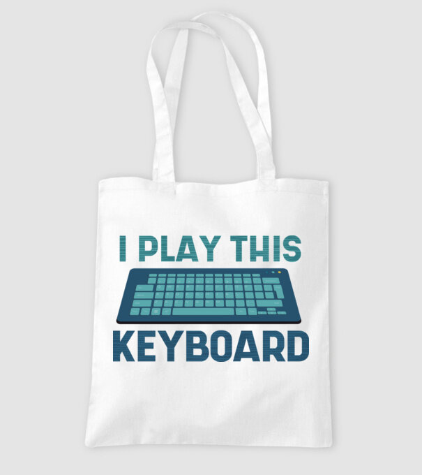 Tastatura Gamer model alb pe tricou