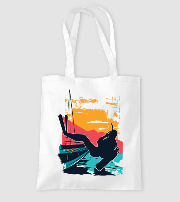 Tricou Scafandru Retro model alb pe tricou