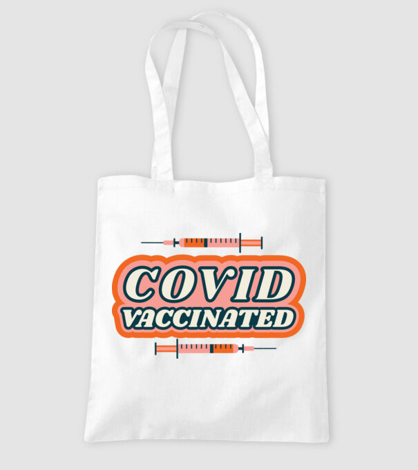 Vaccin Covid model alb pe tricou