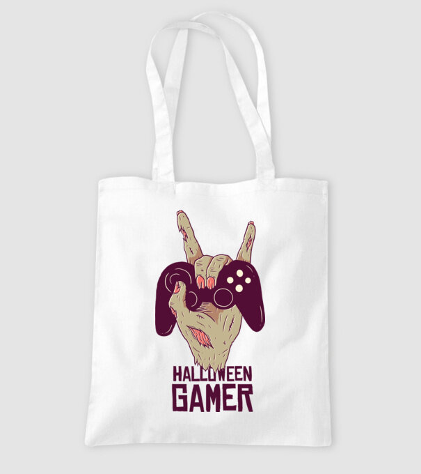 Halloween Gamer tricou Zombie model alb pe tricou