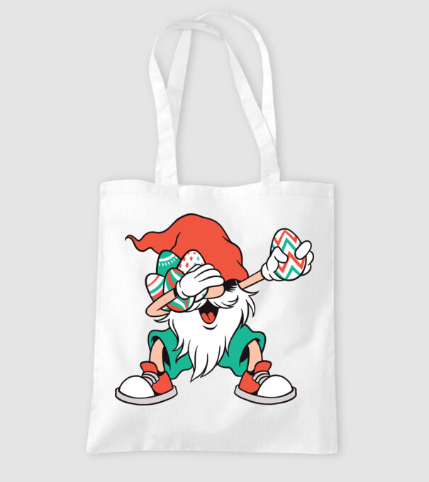 Elf de Paște DAB model alb pe tricou
