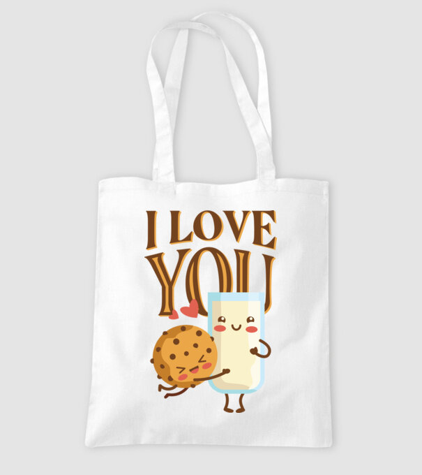 'I Love You tricou drăguț cuplu pentru Valentine''s Day' model alb pe tricou
