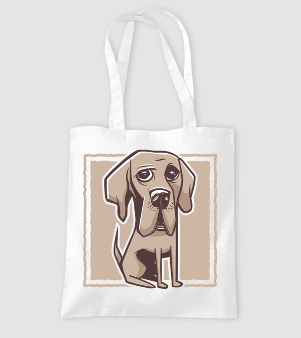 Câine Mastiff german model alb pe tricou