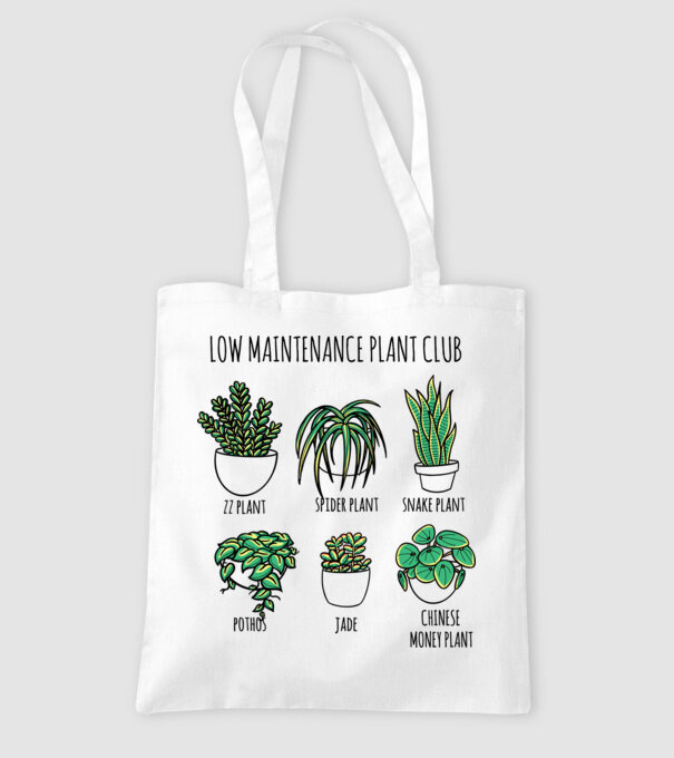 Îngrijirea plantelor model alb pe tricou