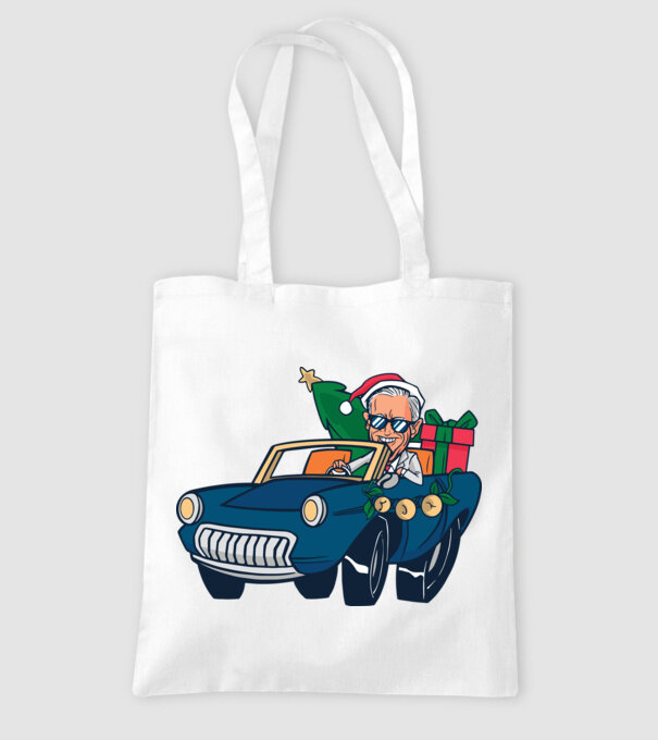 Ridin with Biden Crăciun model alb pe tricou