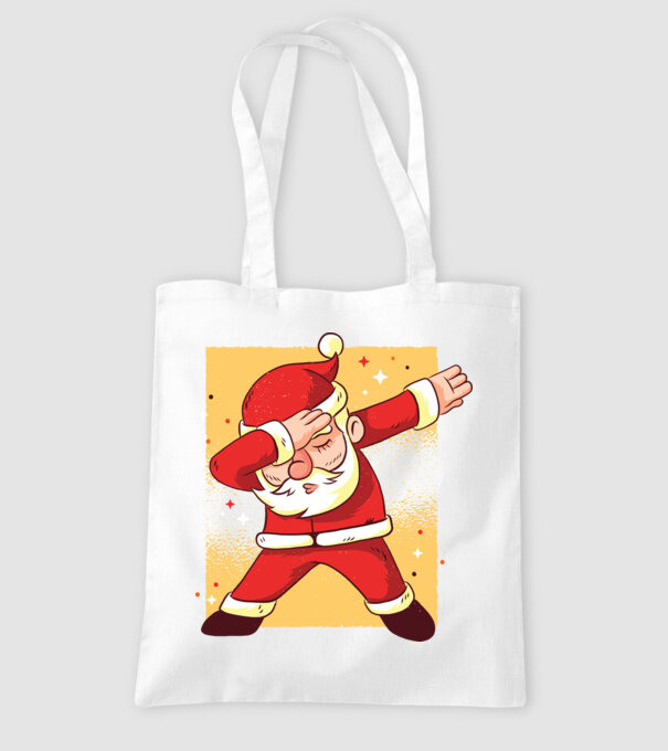Santa DAB Moș Crăciun model alb pe tricou