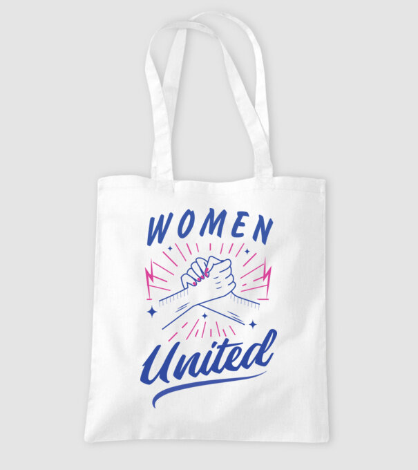 Women United tricou Ziua Femeii model alb pe tricou