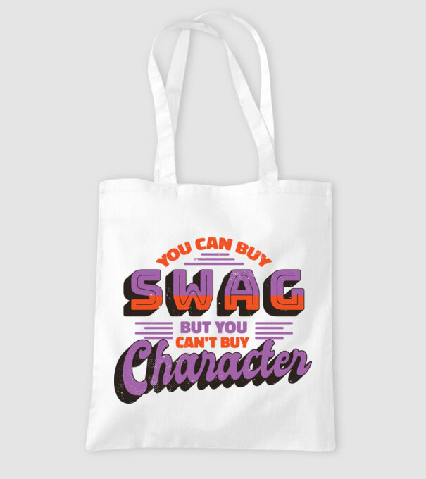 You can buy swag but you cant buy character model alb pe tricou