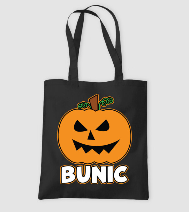 bunic model negru pe tricou