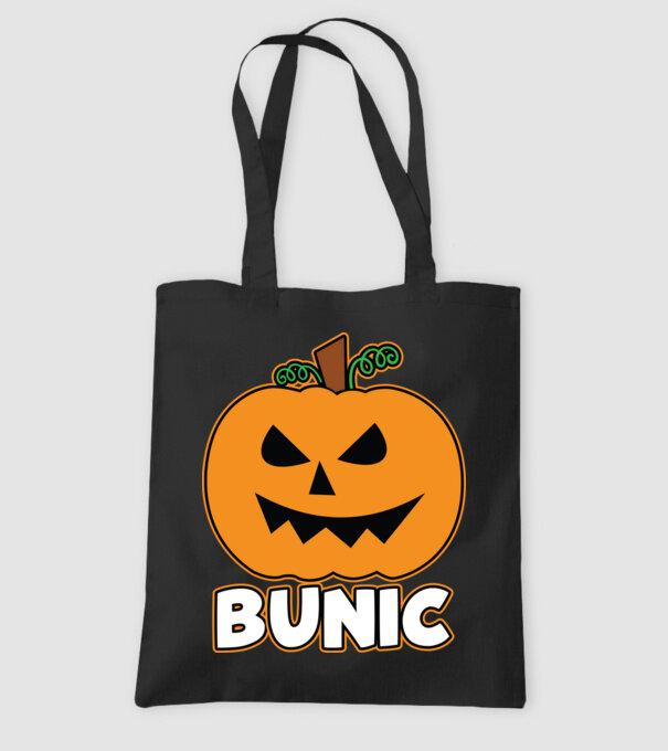 bunic model negru pe tricou