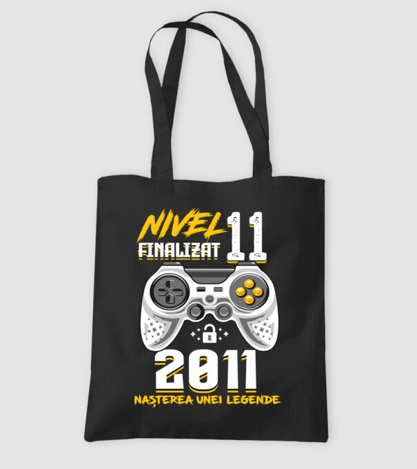 Nivel 11 finalizat. 2011 nașterea unei legende model negru pe tricou
