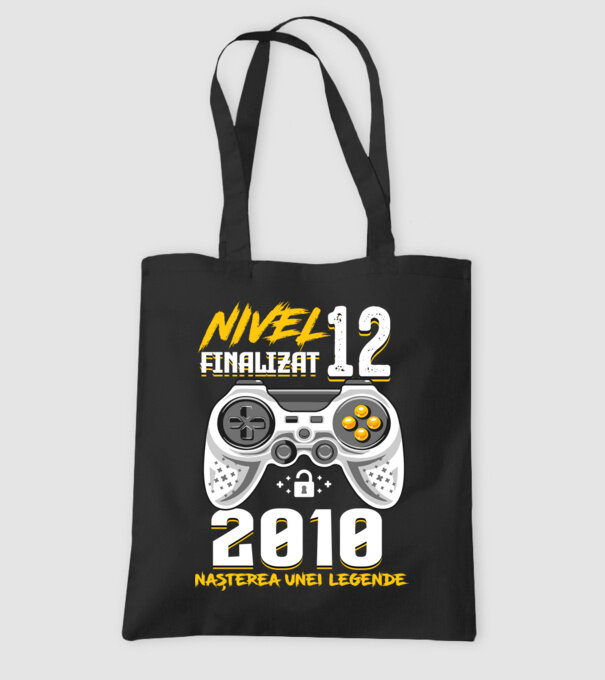 Nivel 12 finalizat. 2010 nașterea unei legende model negru pe tricou